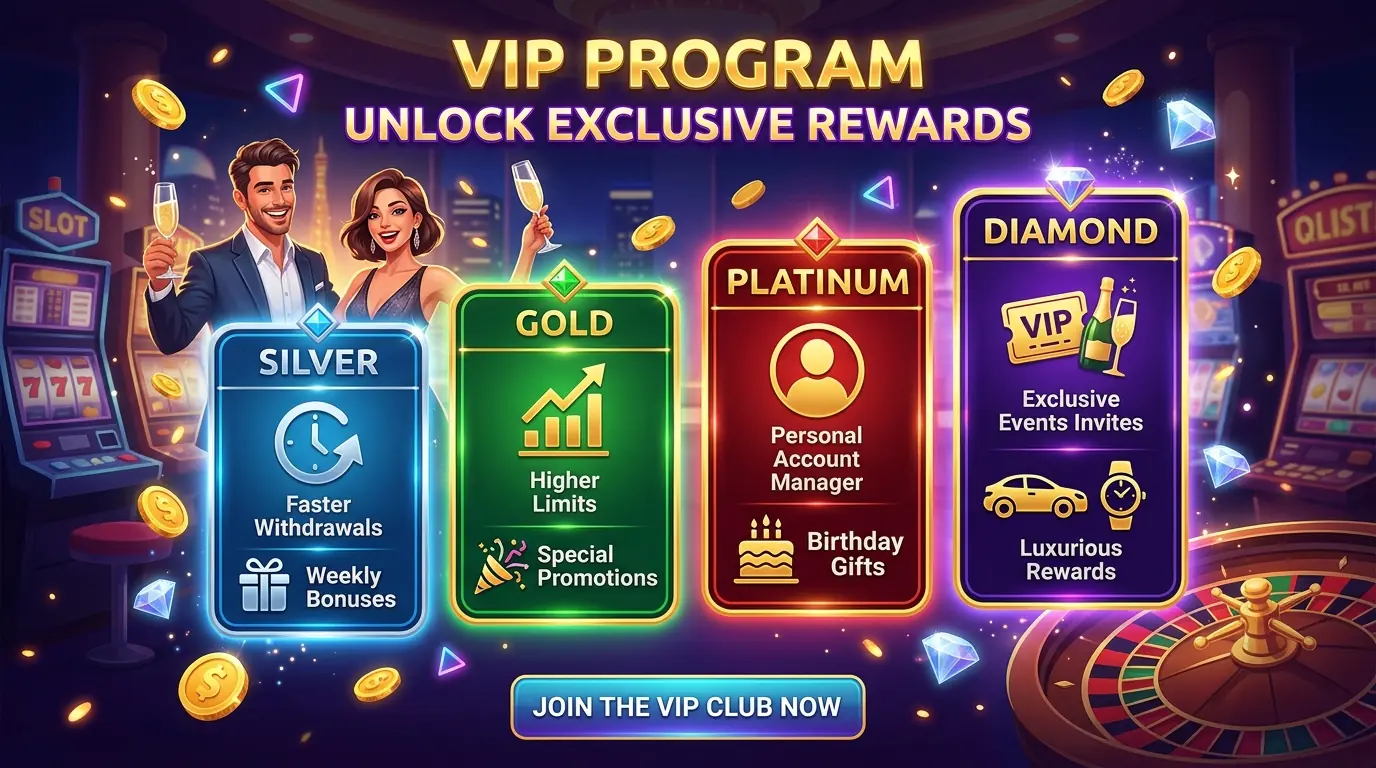 Wisho casino VIP-program