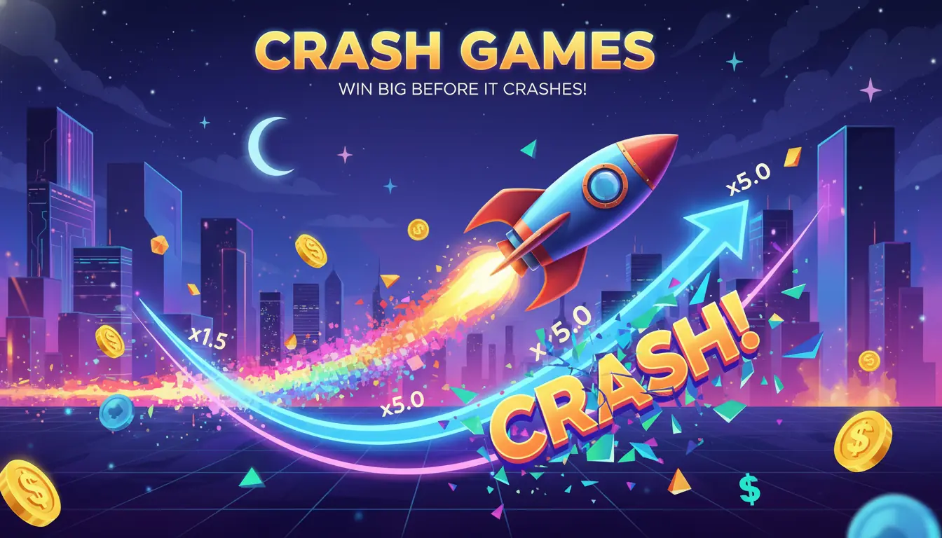 Crash hos Wisho casino